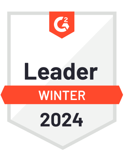 g2 leader winter 2024 badge