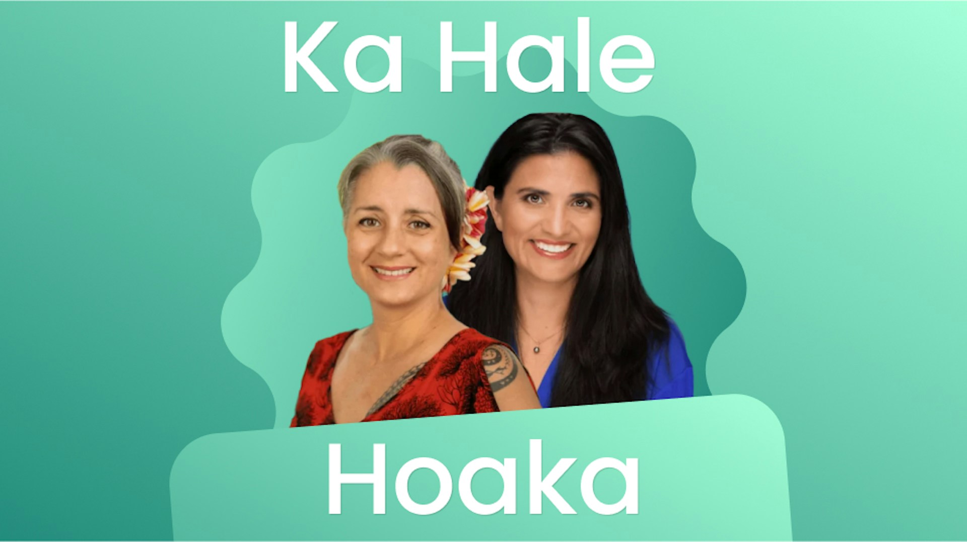 Maile Naehu and Kalani Ho-Nikaid from Ka Hale Hoaka