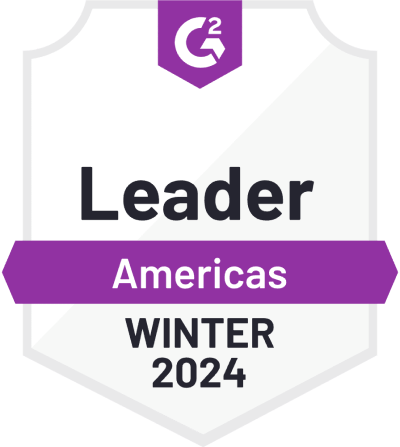 g2 leader americas 2024 badge