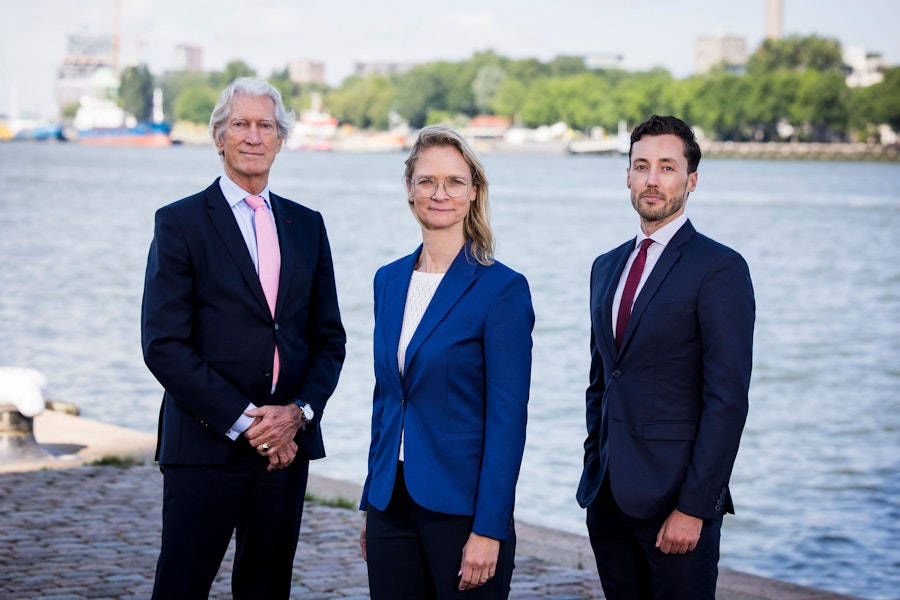 Maritiem en Transport specialisten Carel van Lynden, Vivian van der Kuil en Pim van Grieken - Ten Holter Noordam advocaten