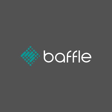 Baffle logo