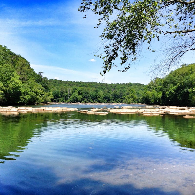 Chattahoochee River at East Palisades, Chattahoochee River National Recreation Area, Atlanta