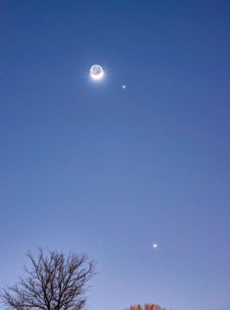 jupiter and venus a week before the conjunction
