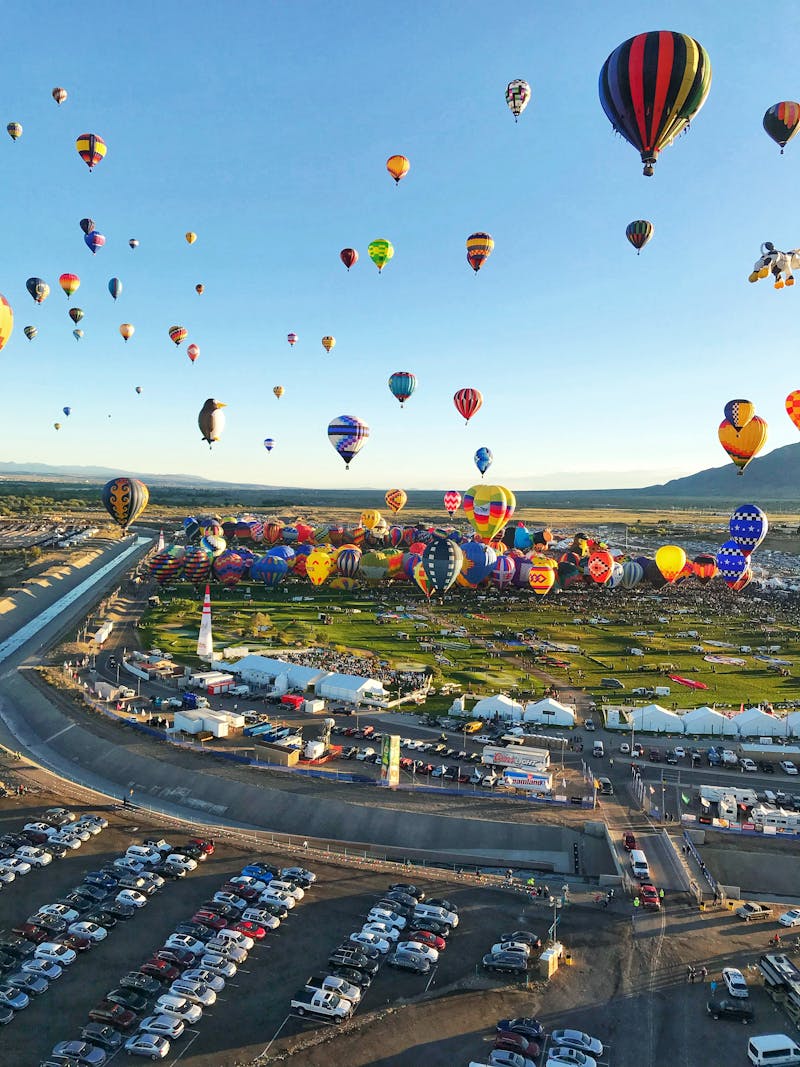 Robin Baxter's photo of the Albuquerque International Balloon Festival