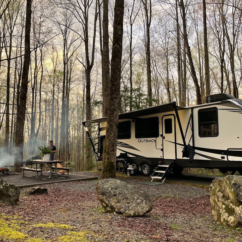 Giancarlo's Keystone Outback in Great Smoky Mountains national Park