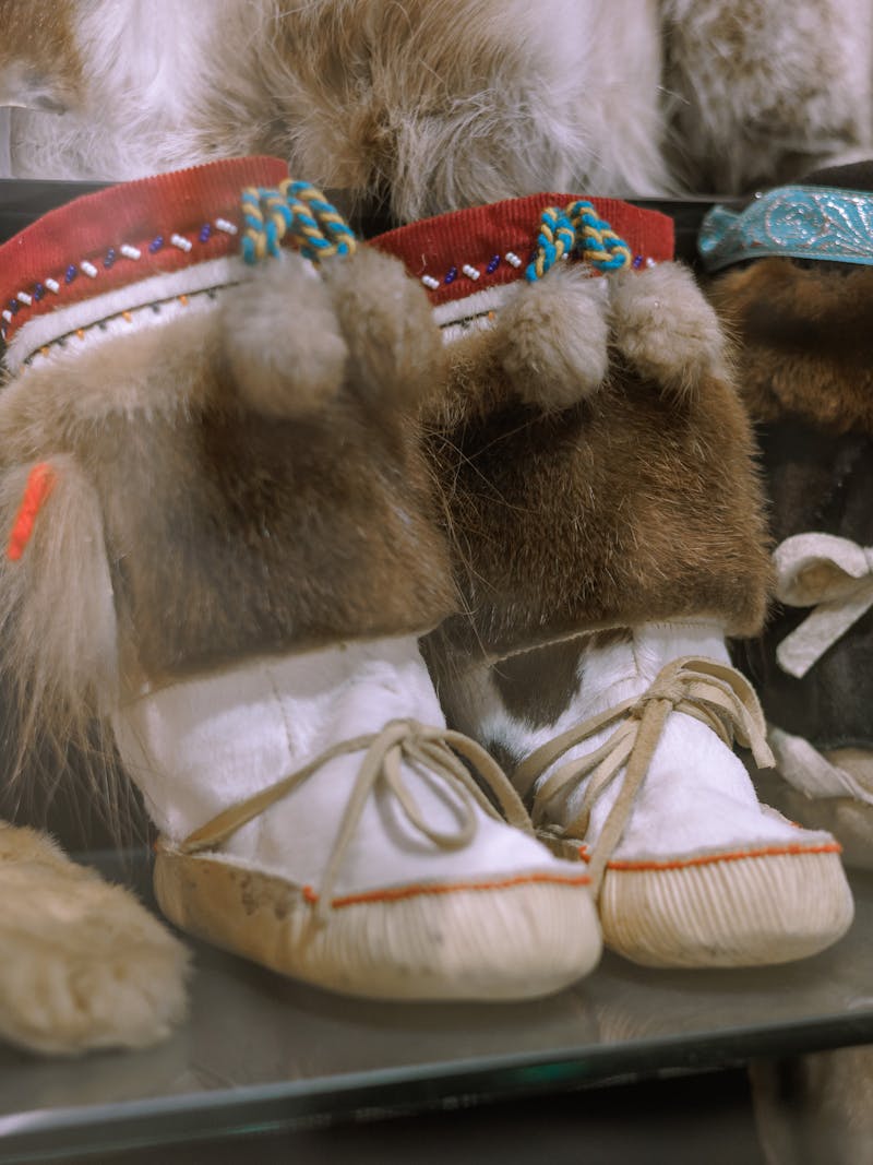 Karen Blue's photo of native Alaskan boots