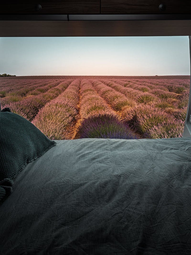 Window to Valensole, France