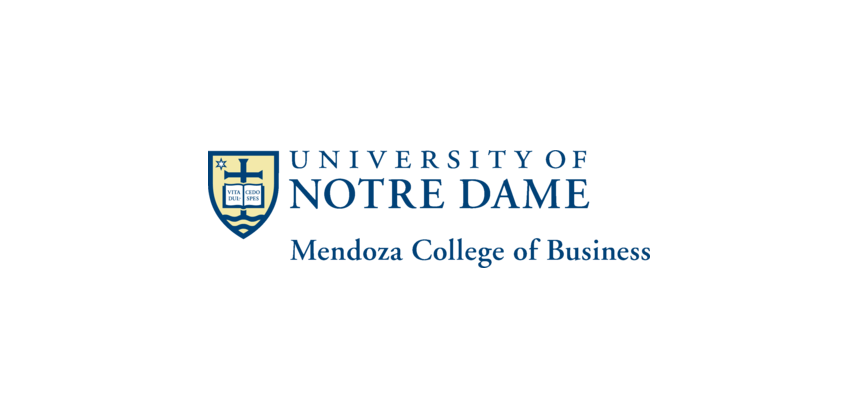 University of Notre Dame Mendoza College of Business Logo
