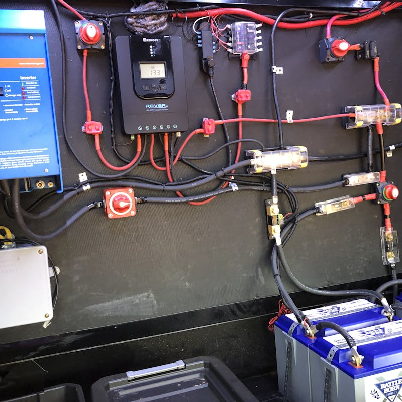 Jama and Randy Maple's RV DC Power System.