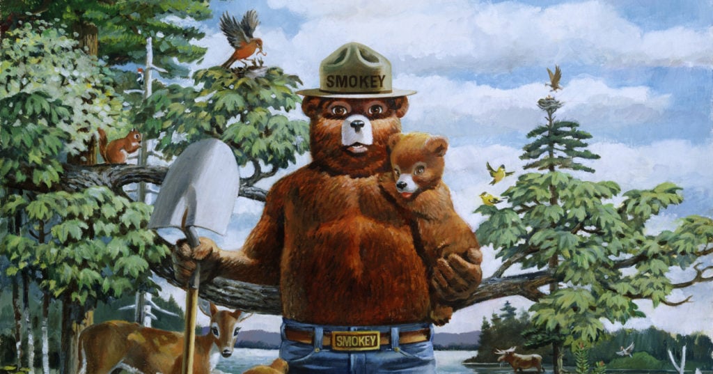 famous teddy bear paintings