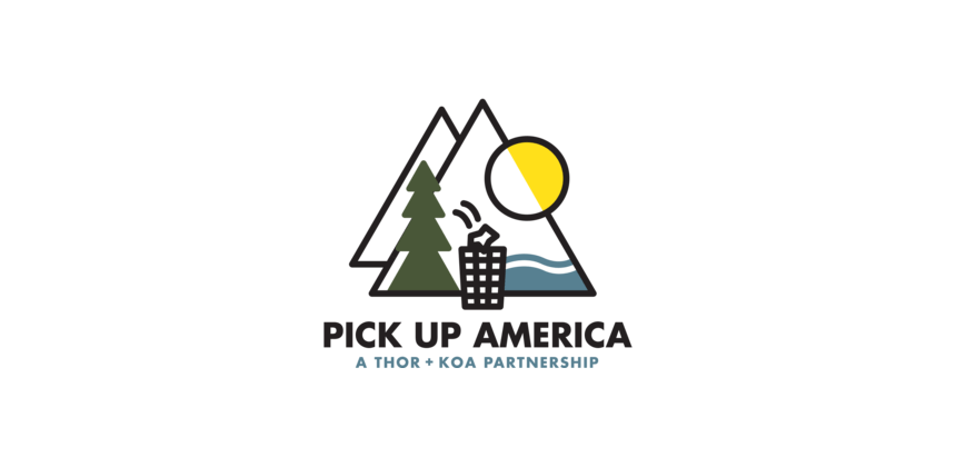 Pick Up America Logo A THOR and KOA Partnership