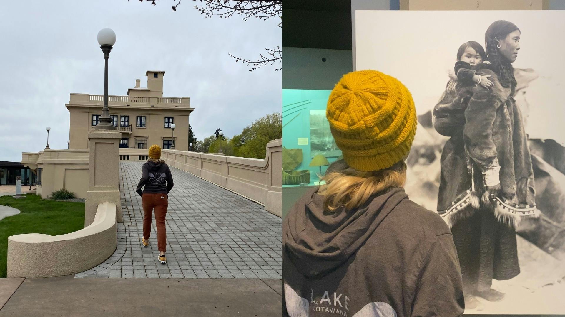 Lilya Blue observes Native American history.