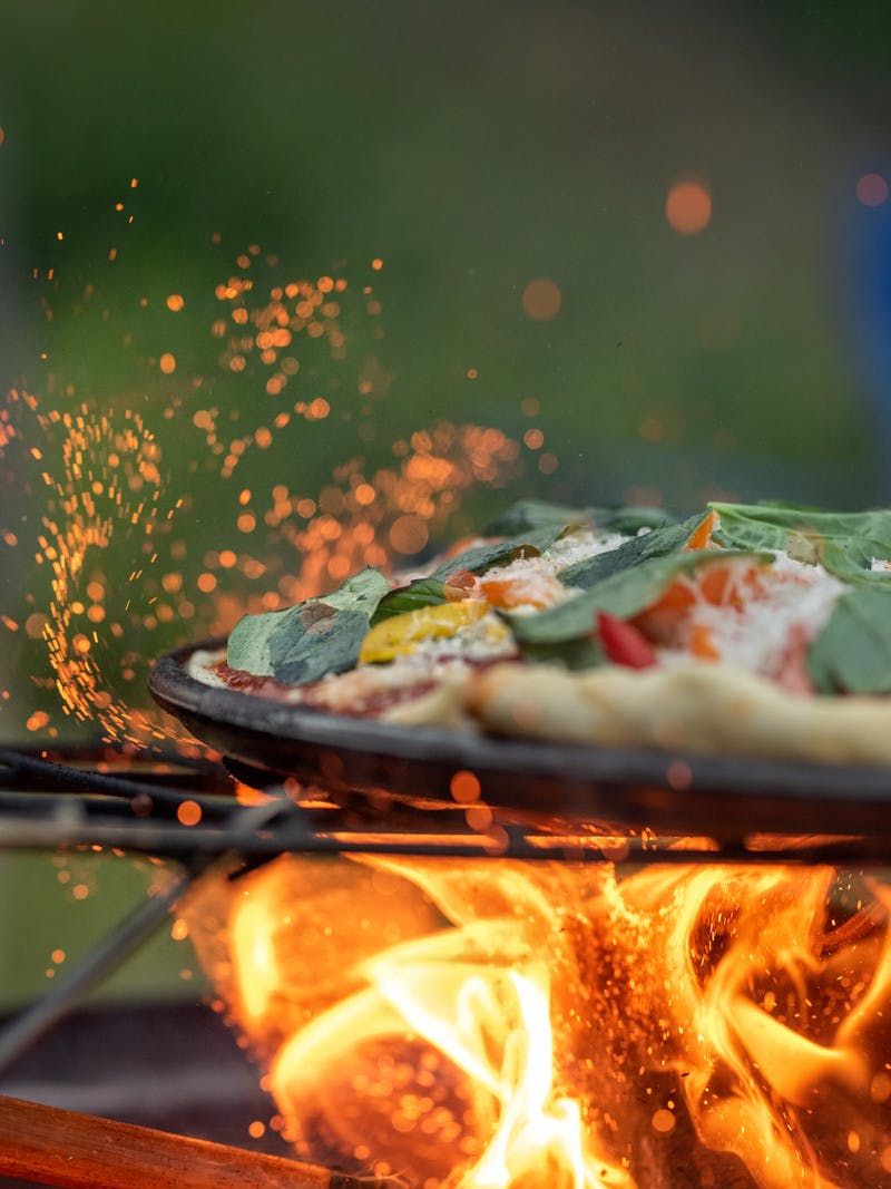 Campfire Pizza