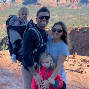 A family portrait of the Watsons.