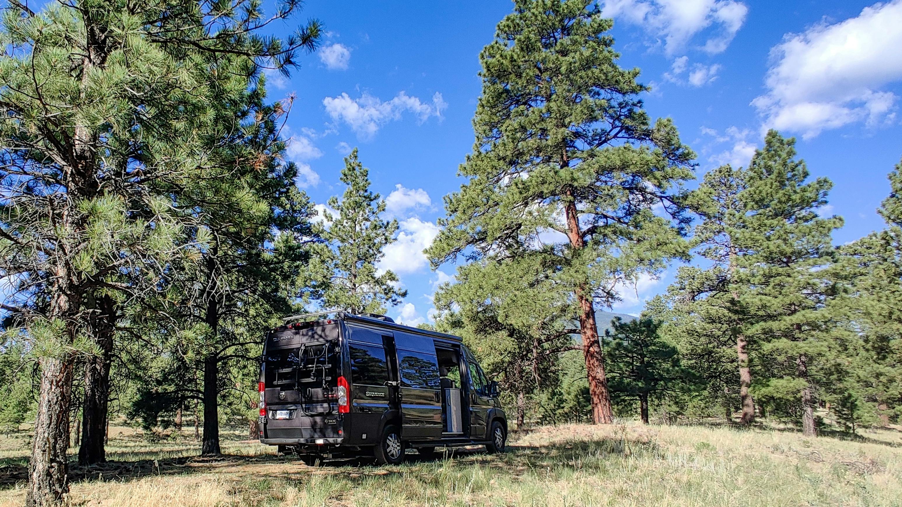 Gabe and Rocio's TMC Sequence boondocking in a National Forest
