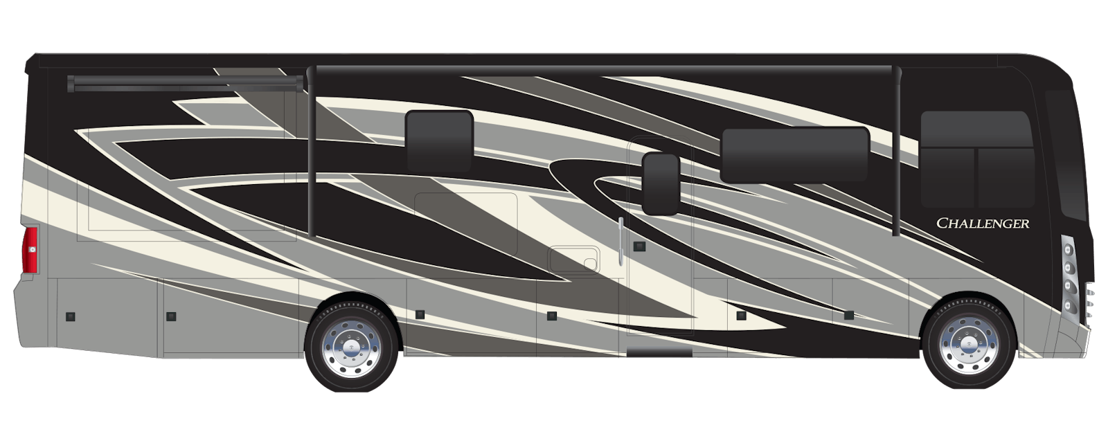 2023 Thor Challenger Class A RV Peppermill Full Body Paint Exterior Artwork