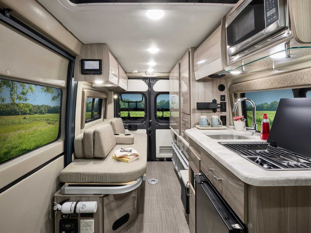 2022 Thor Scope Class B RV 18T Front to Back - Miami Miami Modern Cabinetry