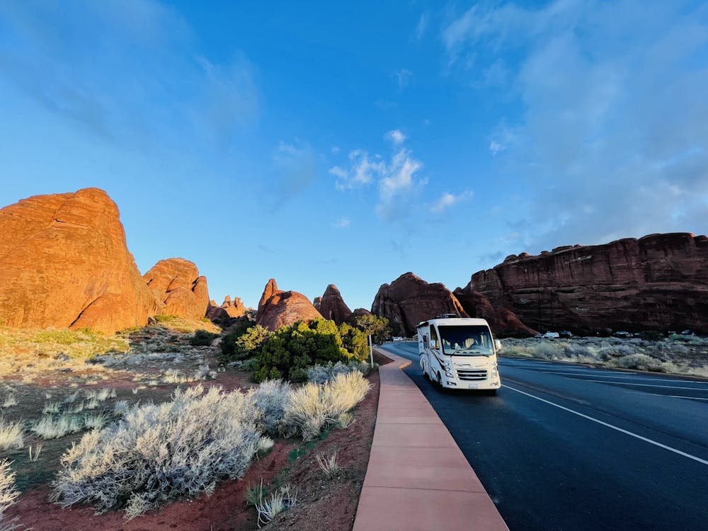 Sunrise at Arches National Park