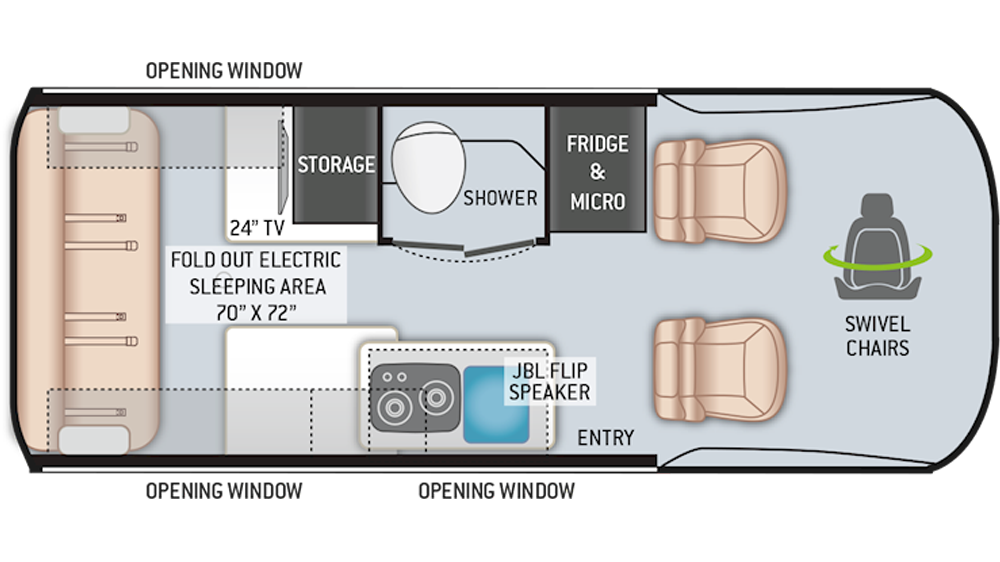 Mercedes Sprinter Van Floor Plans Viewfloor.co