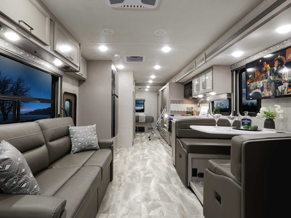 2022 Thor Windsport Class A RV 34J Front to Back - Luxury Collection™ Venice Stone