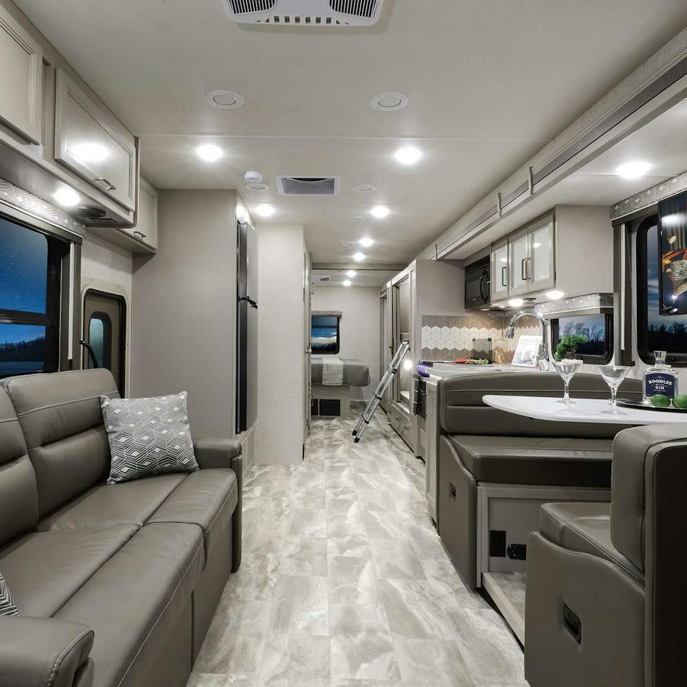 2022 Thor Windsport Class A RV 34J Front to Back - Luxury Collection™ Venice Stone