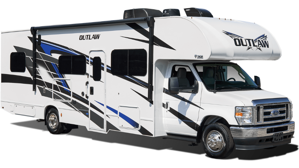 Thor Motor Coach Unveils 2024 Class A RV And Toy Hauler Upgrades Thor   3ee27d2c 7529 4dc2 B8b9 840ce36798a9 Outlaw Class C Exterior Prismic Landscape Image (1) 