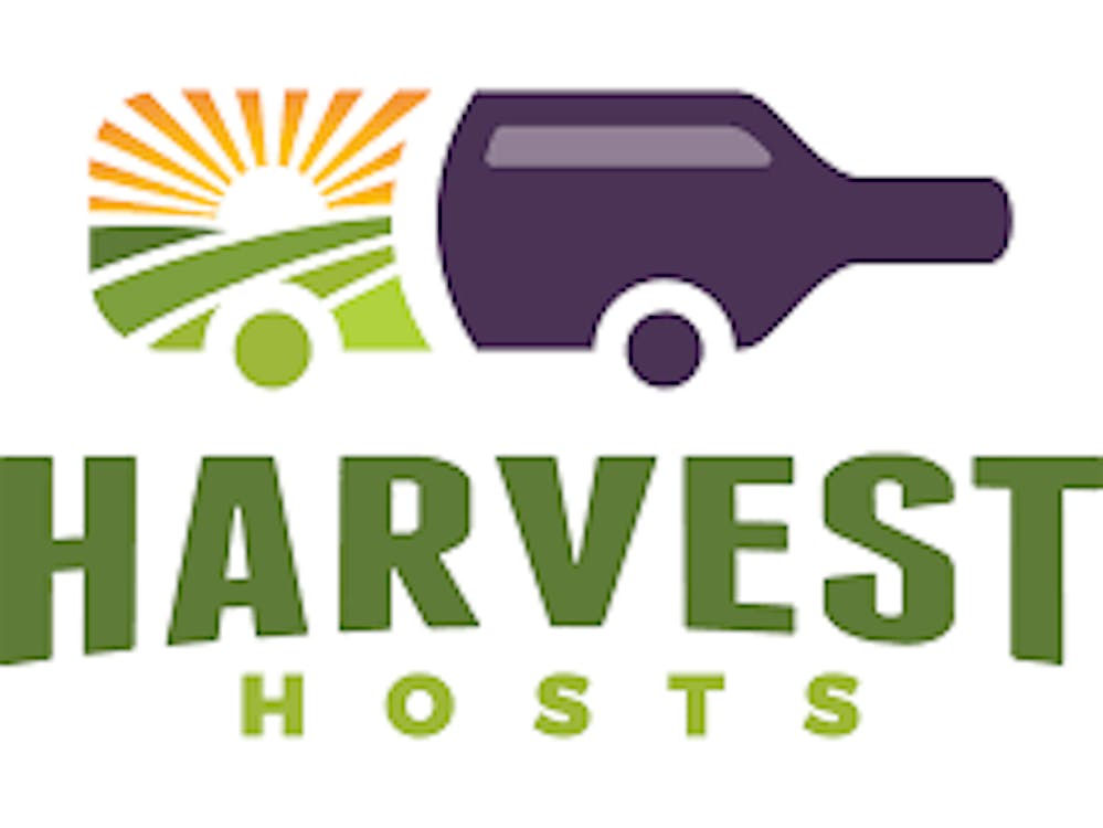 blog photo black friday gift guide for rvers Harvest Hosts logo