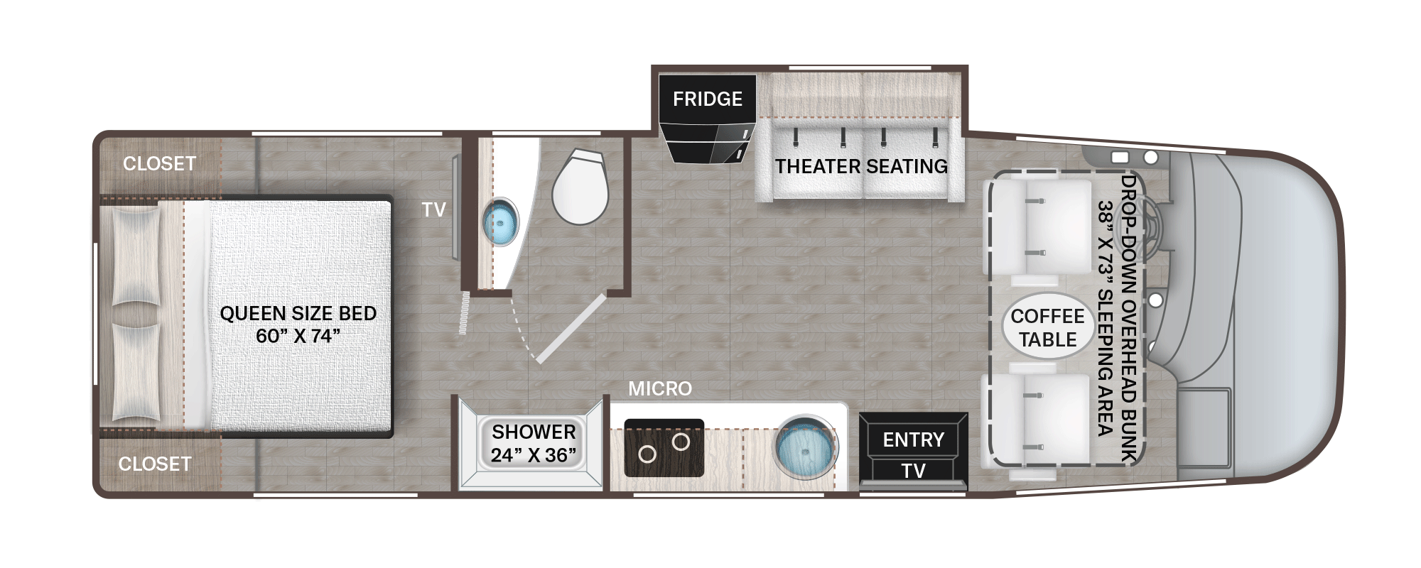 25 Rv Floor Plans