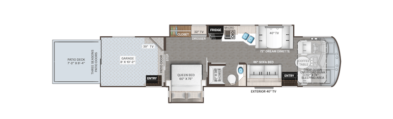 Outlaw Class A 38mb Floorplan Thor