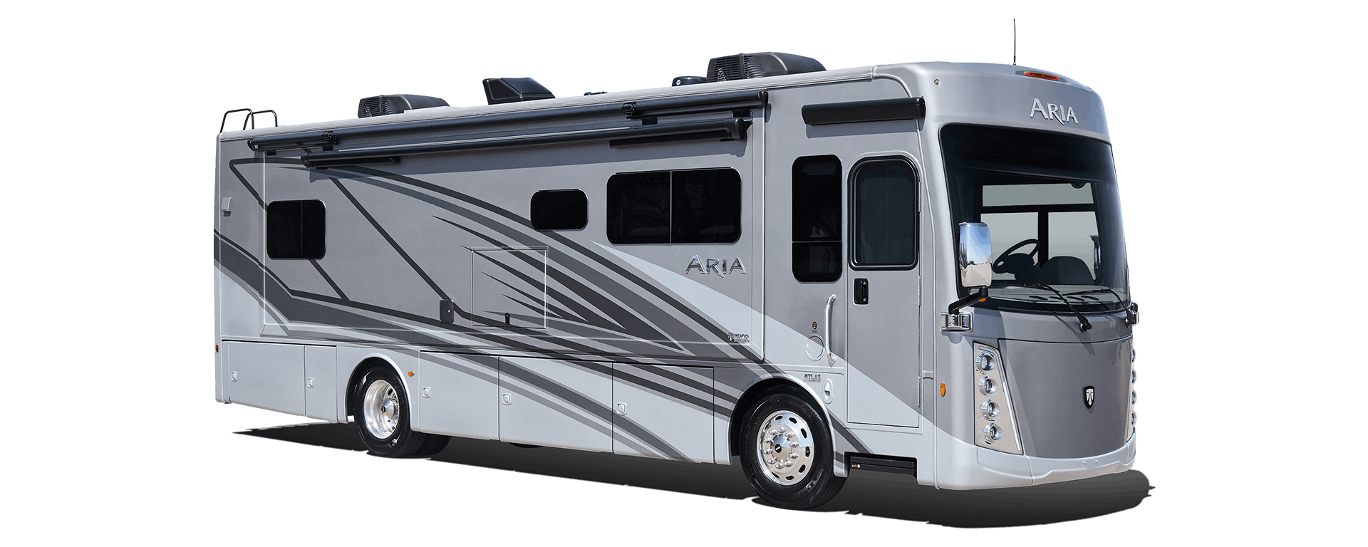 Aria Class A Diesel RV Salt Rock Exterior