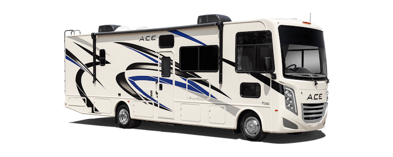 2023 Thor ACE Class A RV Independence Blue Exterior HD-Max