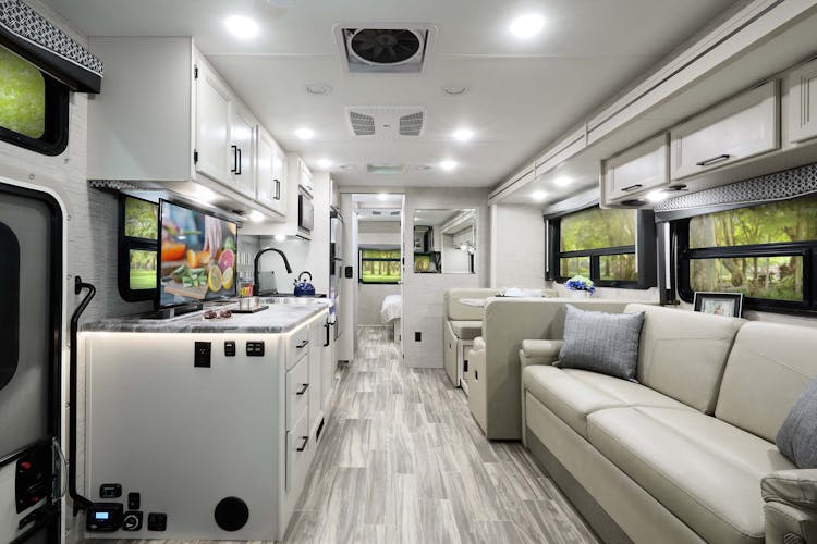 2022 Thor ACE Class A RV 30.3 Front to Back - Home Collection™ Estate Grey