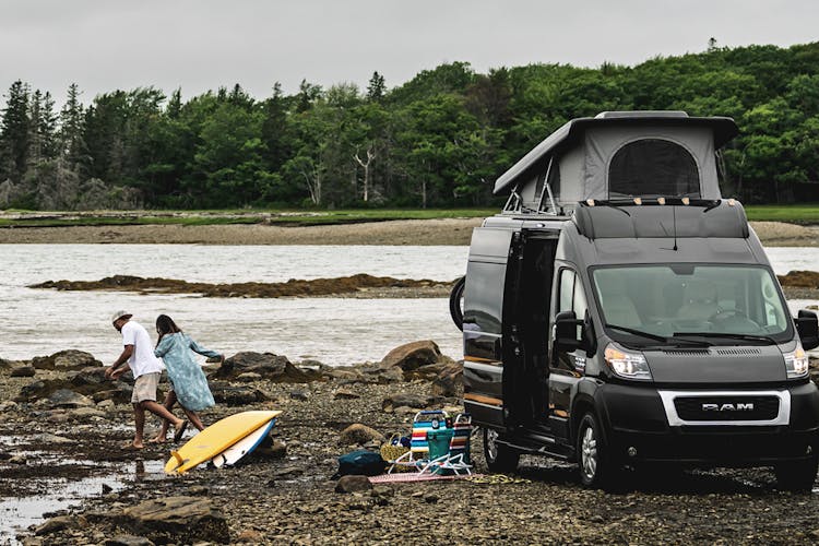 2022 Thor Scope Class B RV Camper Van Lifestyle Maine Corporate photo shoot slider size