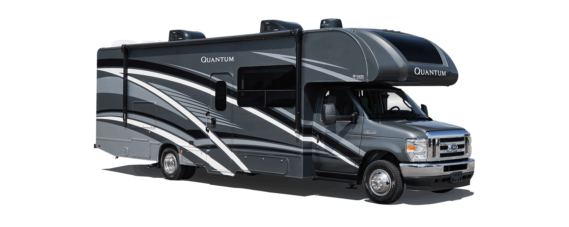 Quantum Class C RV silver creek exterior