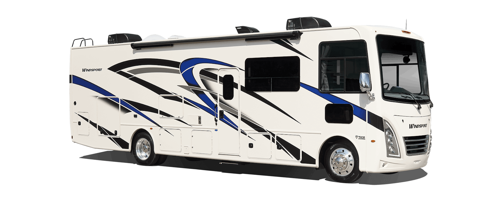 2023 Thor Windsport Class A RV Bay Blue HD-Max® Exterior