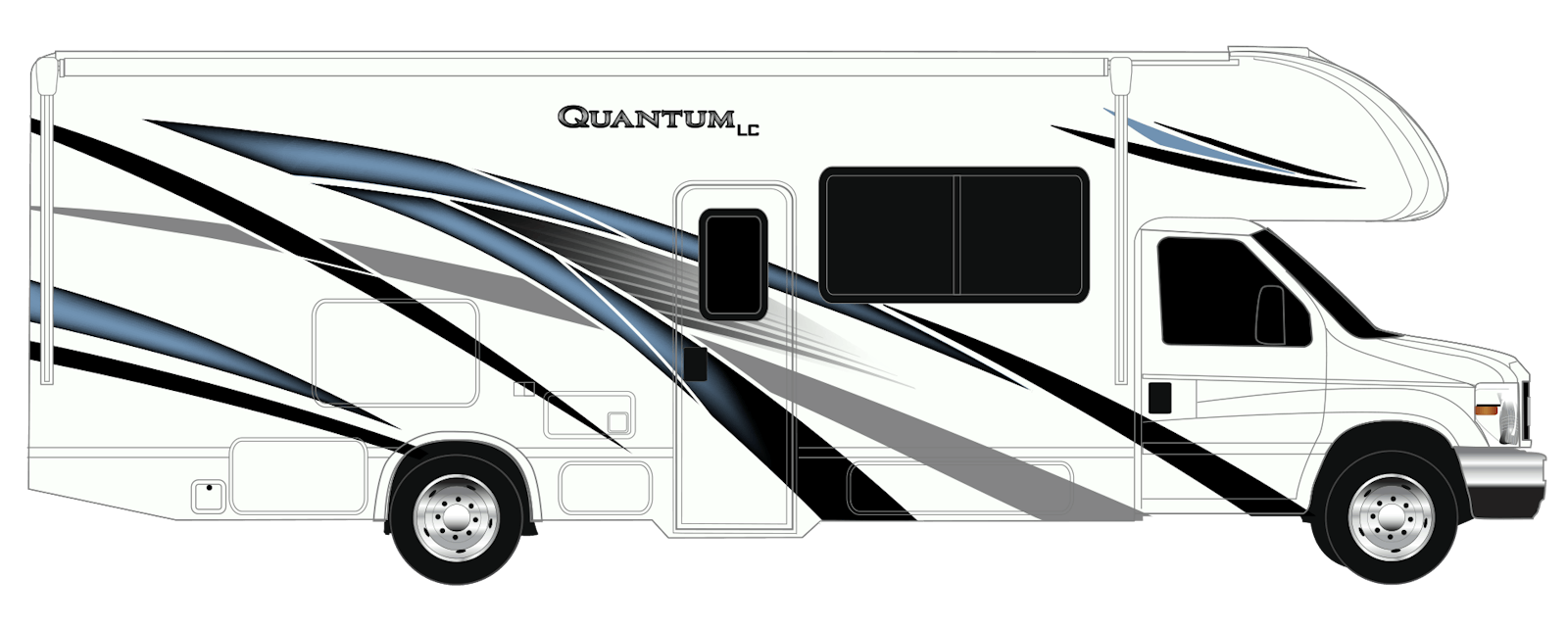 2023 Thor Quantum LC Class C RV Standard Graphics Artwork