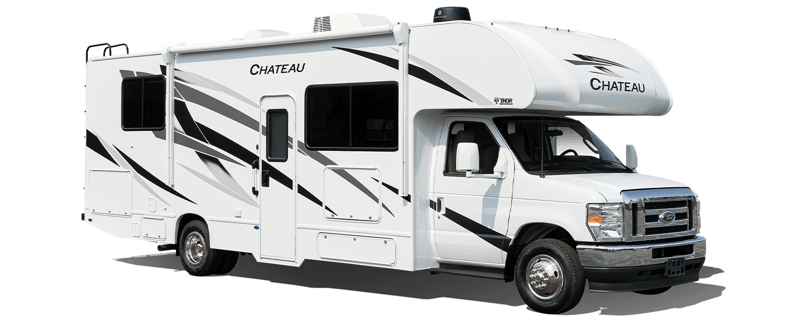 21 Piece Chateau HDMax Beige Small Motorhome Curbside Graphics Kit