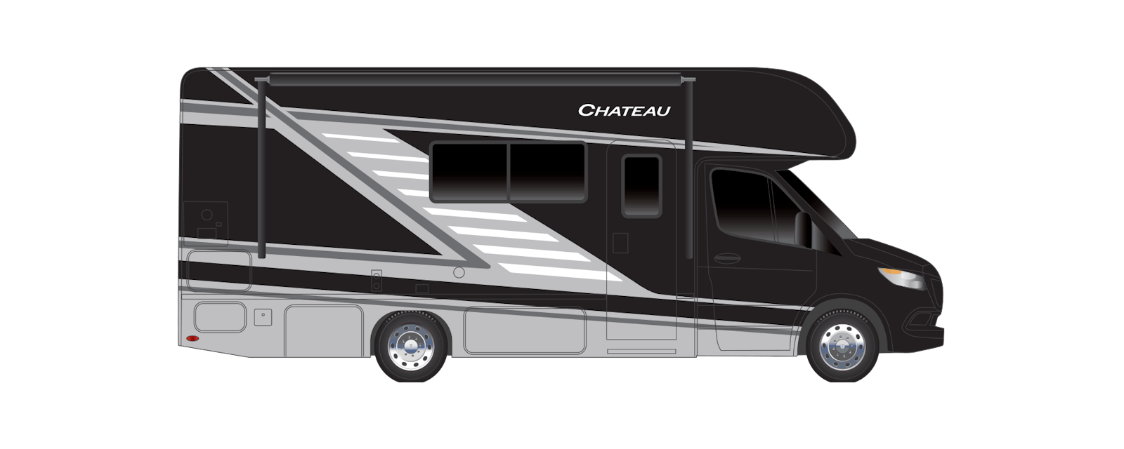 2024 Chateau Sprinter Evening Shadow Full Body Paint