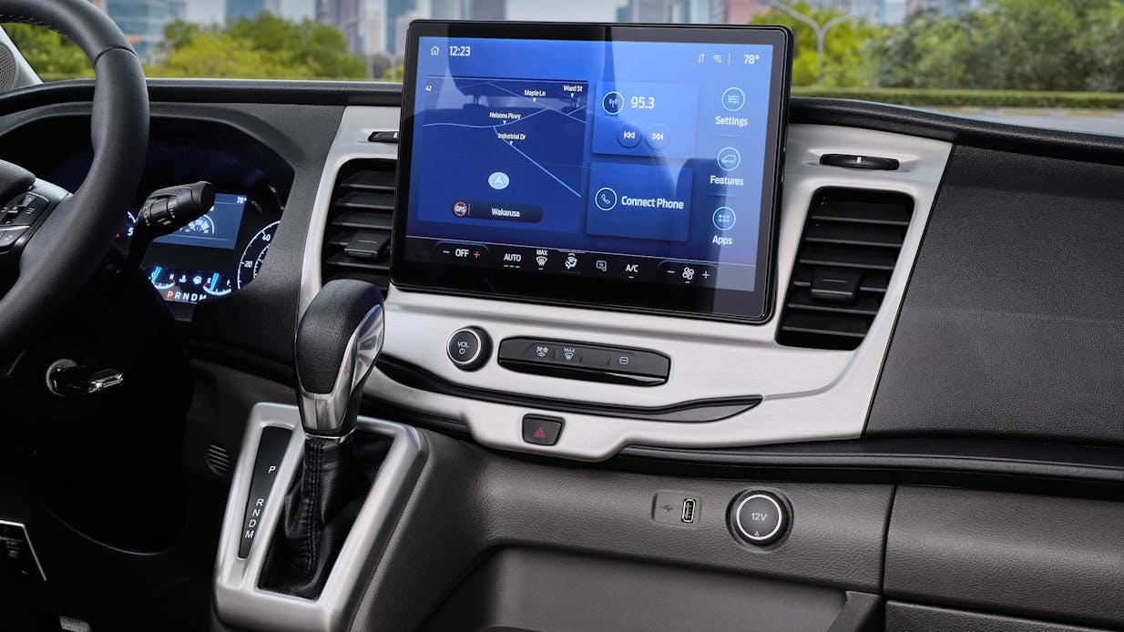 2023 BL BW GT RT Ford Transit Dash Radio