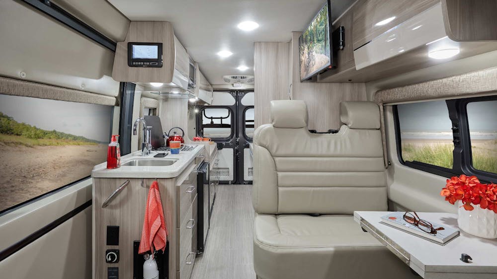 2021 Thor Sequence Class B RV 20A Front to Back - Miami Miami Modern Cabinetry