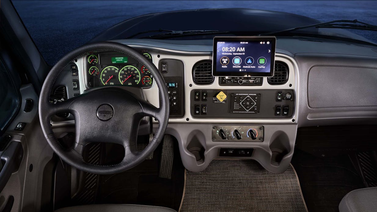 2022 Thor Inception Pasadena Mega C Diesel RV Cockpit and Dashboard Key feature