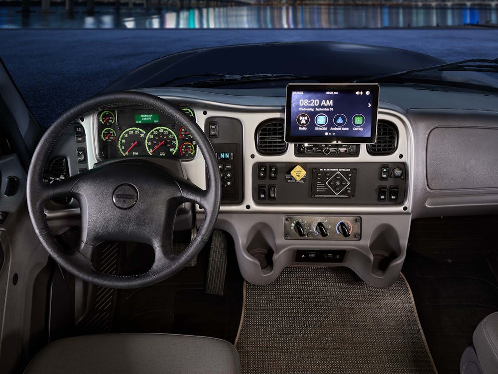 2022 Thor Inception Pasadena Mega C Diesel RV Cockpit and Dashboard Key feature