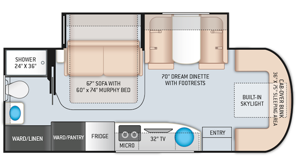 Mercedes Sprinter Motorhome Floor Plan | Viewfloor.co