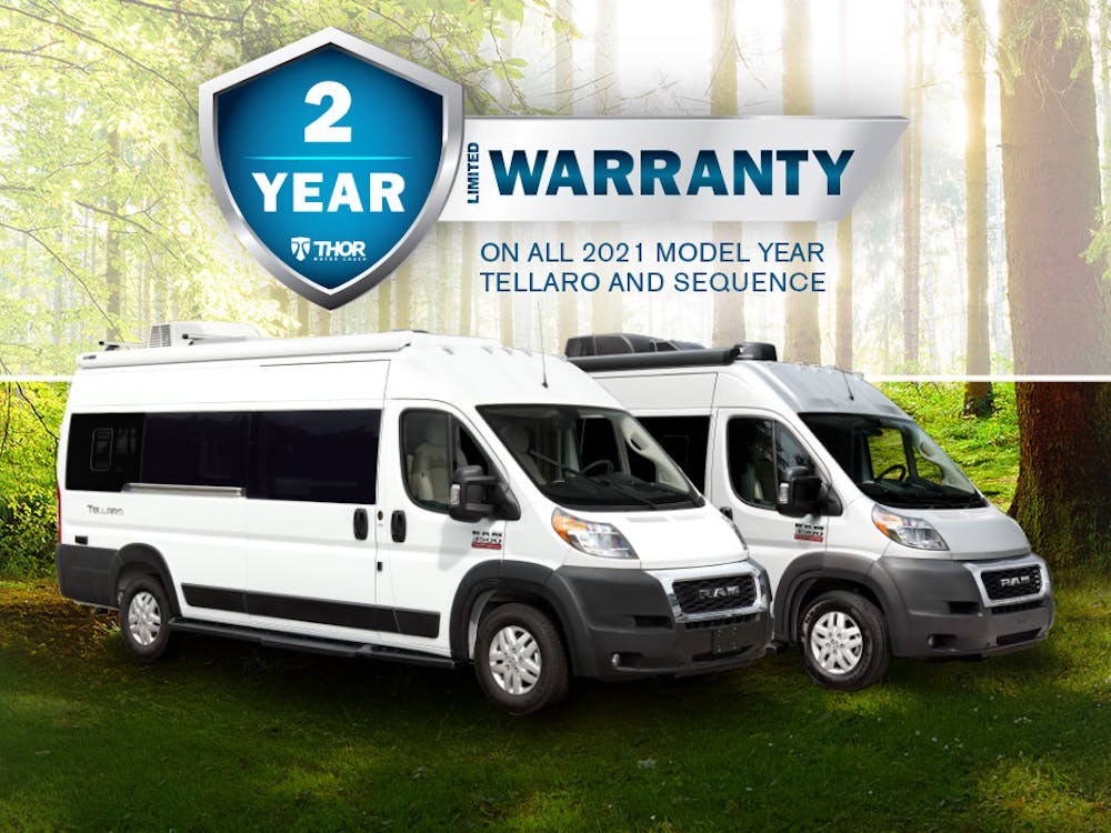 Thor Motor Coach® Offers a 2-Year Limited Warranty on Class B ...