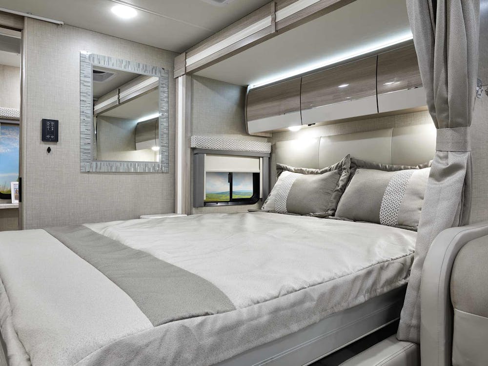 2023 Thor Tiburon Mercedes Sprinter RV 24FB Murphy Bed Extended - Silver Strand Miami Modern Cabinetry