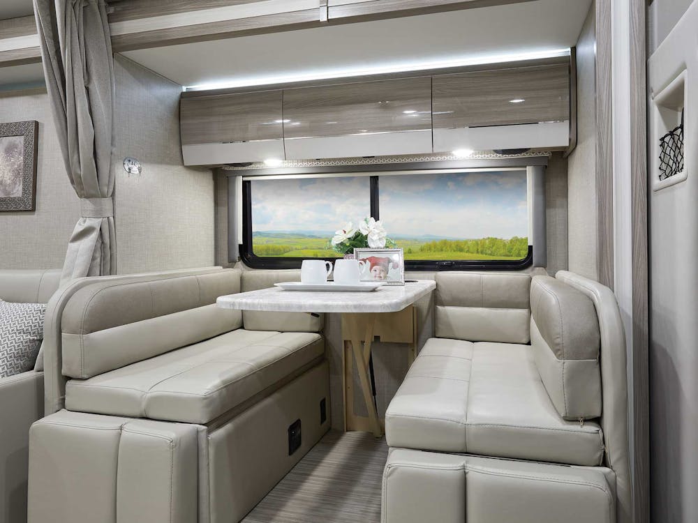 2023 Thor Tiburon Mercedes Sprinter RV 24FB Dream Dinette® - Silver Strand Miami Modern Cabinetry