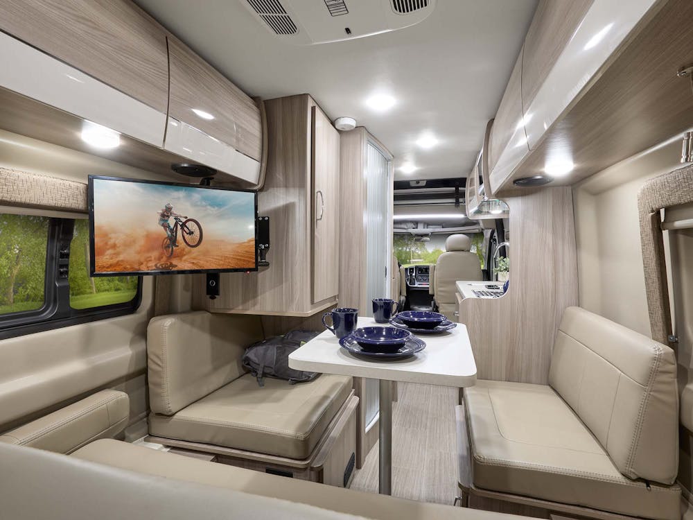2022 Thor Sequence Camper Van 20J Miami Modern Removable Table