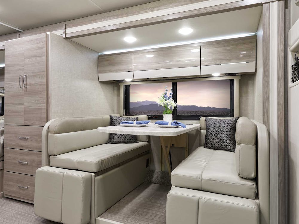 2022 Thor Tiburon Mercedes Sprinter RV 24TT Dream Dinette® - Black Pearl Miami Modern Cabinetry