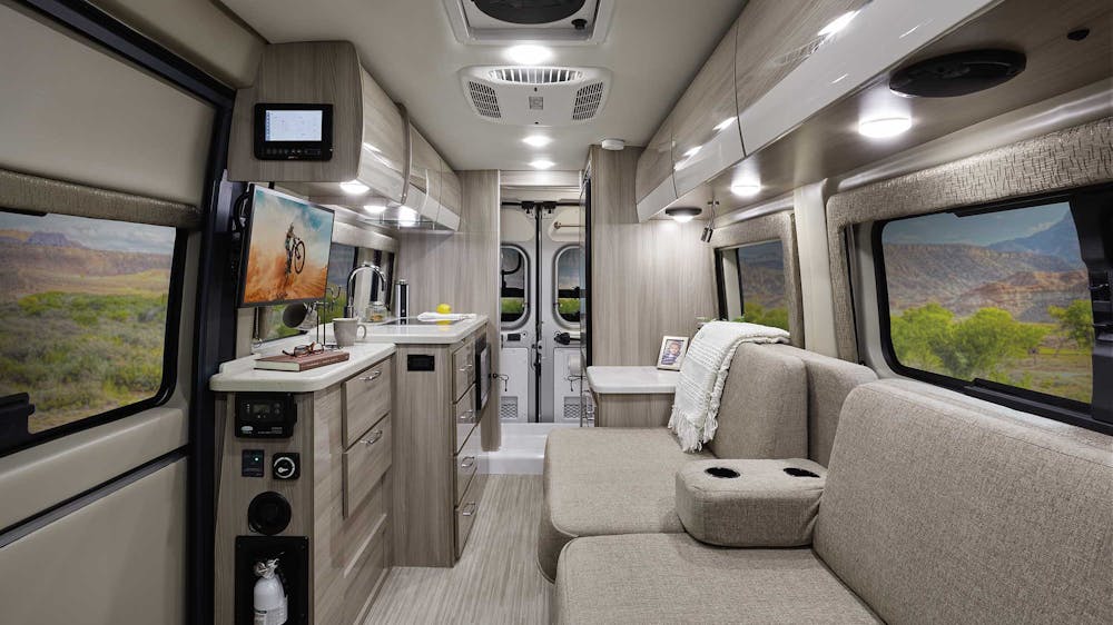 2021 Thor Sequence Class B RV 20K Front to Back - Miami Miami Modern Cabinetry