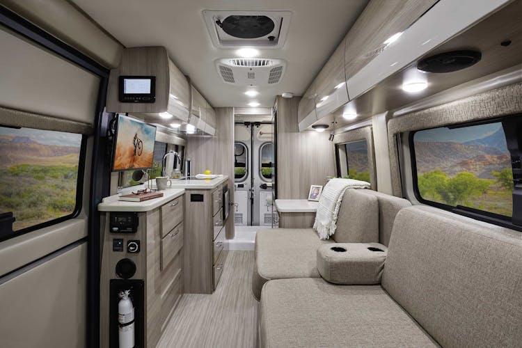 2021 Thor Sequence Class B RV 20K Front to Back - Miami Miami Modern Cabinetry